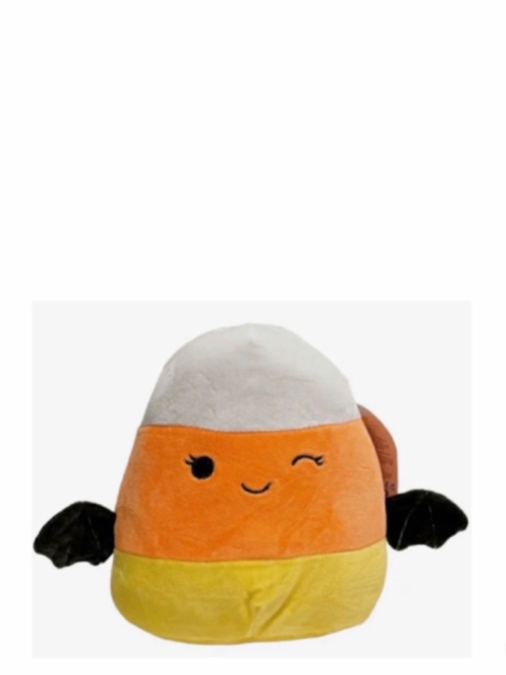 NEW Squishmallow Casey 16" Candy Corn Bat Plush Halloween 2022